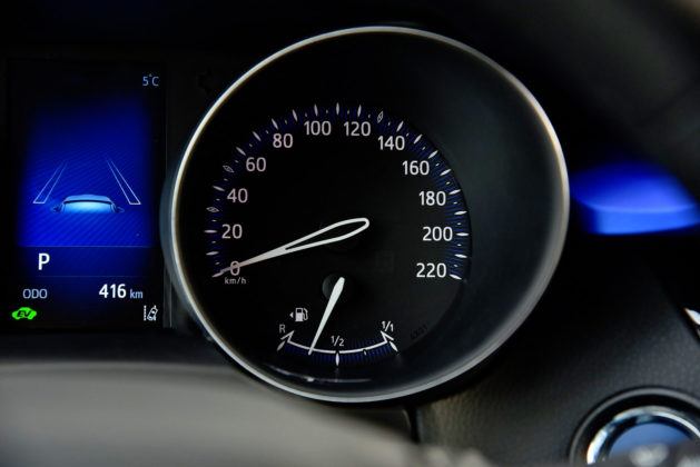 Toyota C-HR - prędkościomierz
