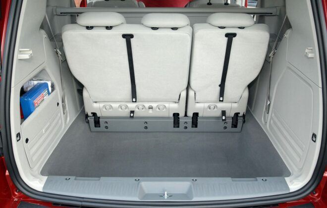Chrysler Grand Voyager V bagażnik