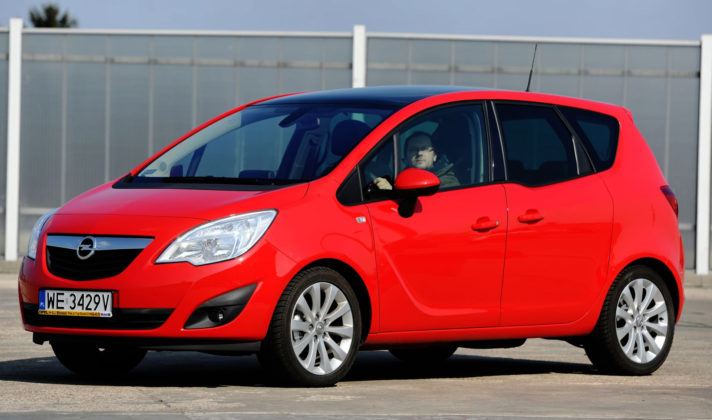 Małe minivany - najlepszy - Opel Meriva