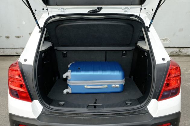 Chevrolet Trax - bagażnik
