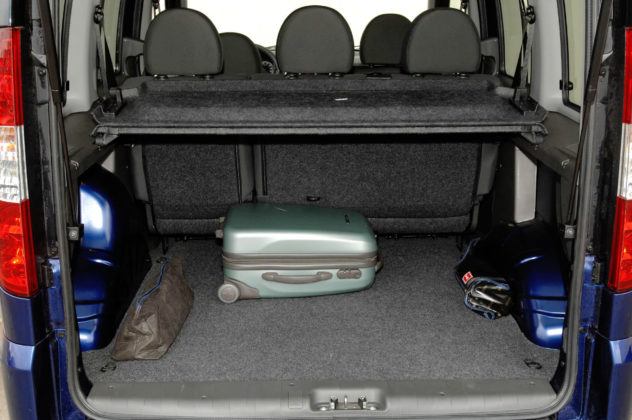 Fiat Doblo - bagażnik