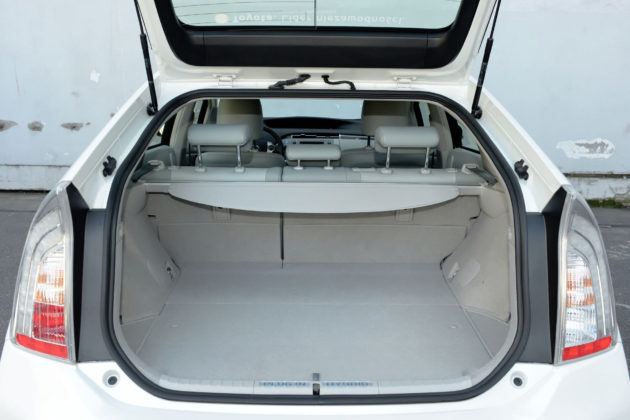Toyota Prius III - bagażnik