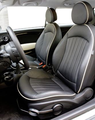 Auta miejskie - najlepszy - Mini Cooper S (fotel kierowcy)
