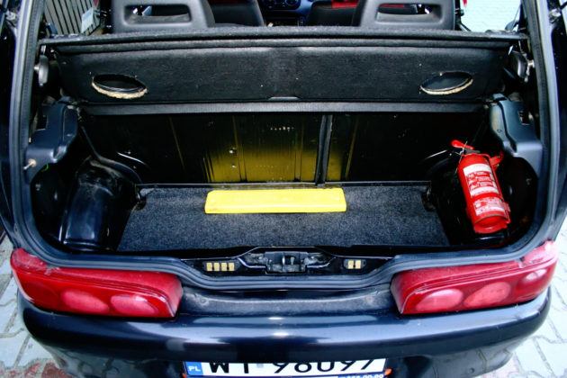 Fiat Seicento Sporting - bagażnik