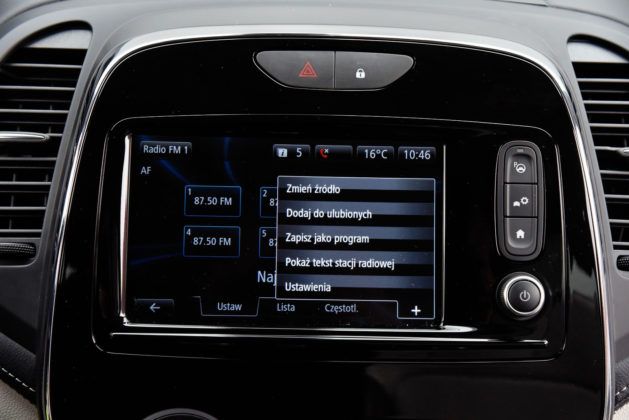 Renault Captur - system multimedialny