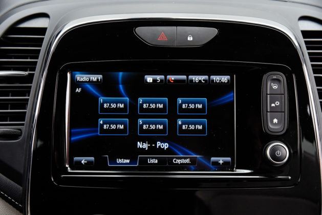 Renault Captur - system multimedialny