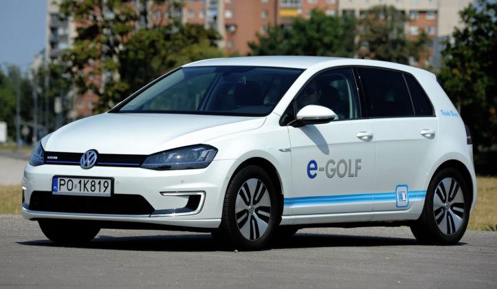 Auta elektryczne - najlepszy - Volkswagen e-Golf
