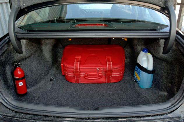 Honda Accord VII - bagażnik