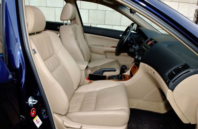 Honda Accord VII - fotel pasażera