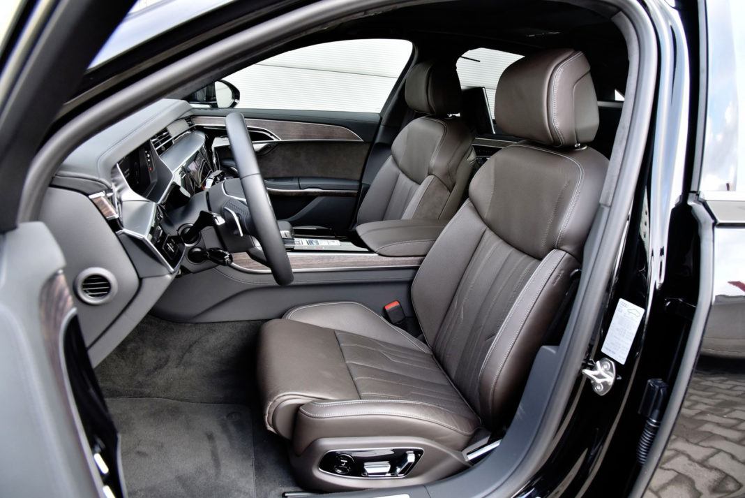 Audi A8 - fotel kierowcy