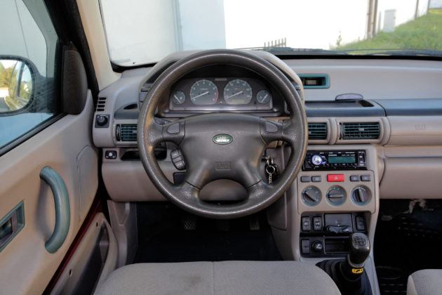 Land Rover Freelander - deska rozdzielcza