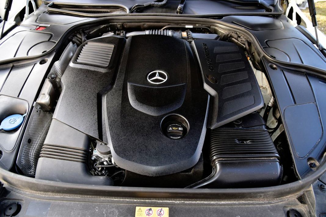 Mercedes Klasy S - silnik