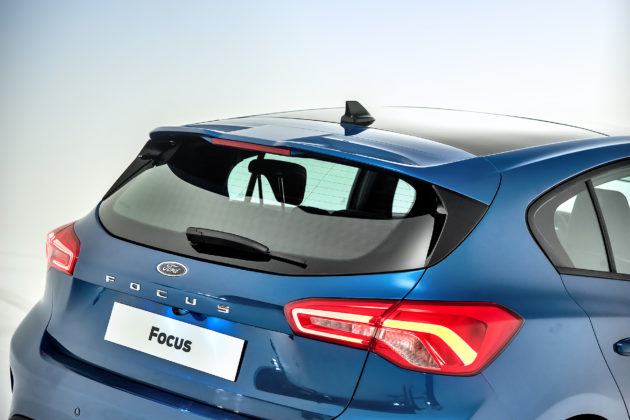 Nowy Ford Focus - tylny spojler