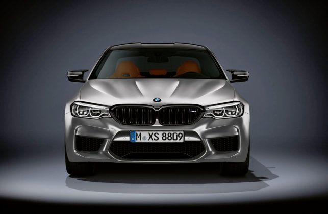 BMW M5 Competition - przód