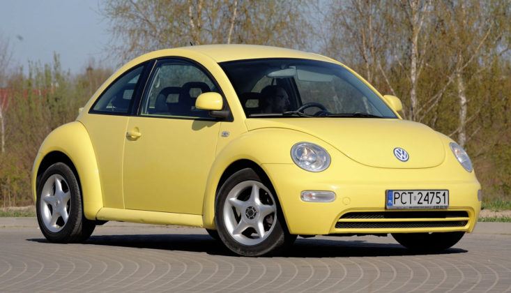 VW New Beetle - przód