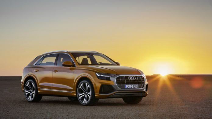 Audi Q8 (2019) – przód