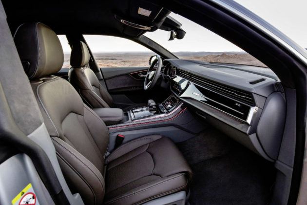 Audi Q8 - fotel kierowcy