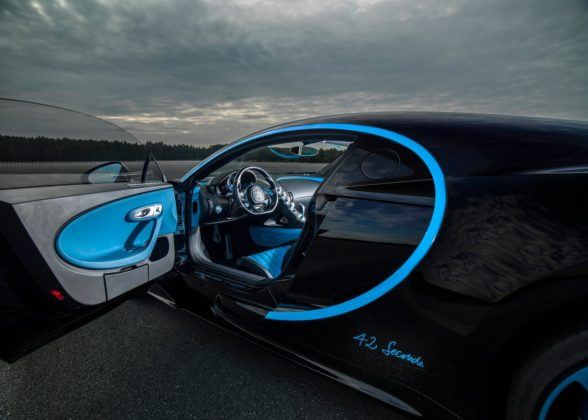 Bugatti Chiron - wnętrze