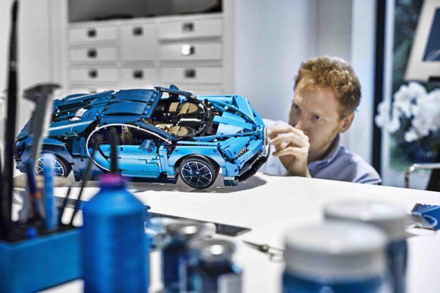 Lego Technic Bugatti Chiron - kontrola jakości