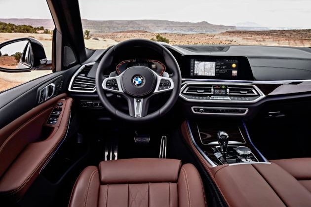 Nowe BMW X5 - deska rozdzielcza