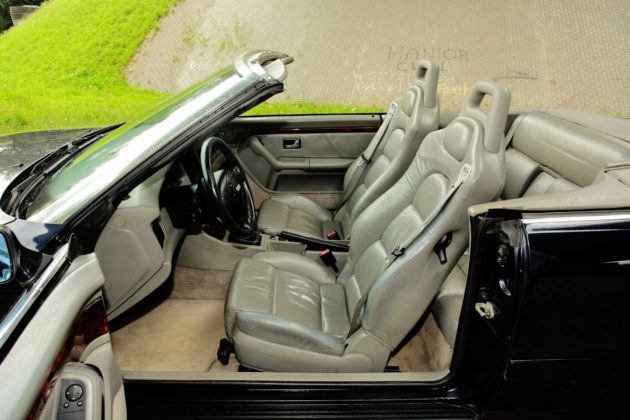 Audi Cabriolet - fotel kierowcy