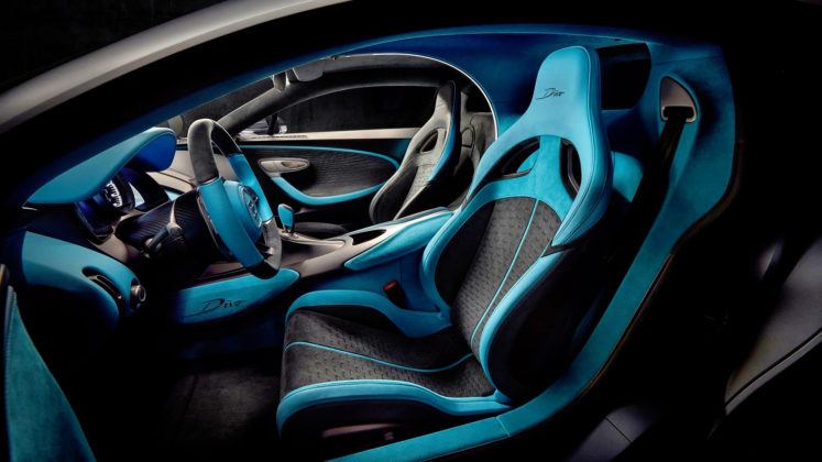 Bugatti Divo - fotel kierowcy