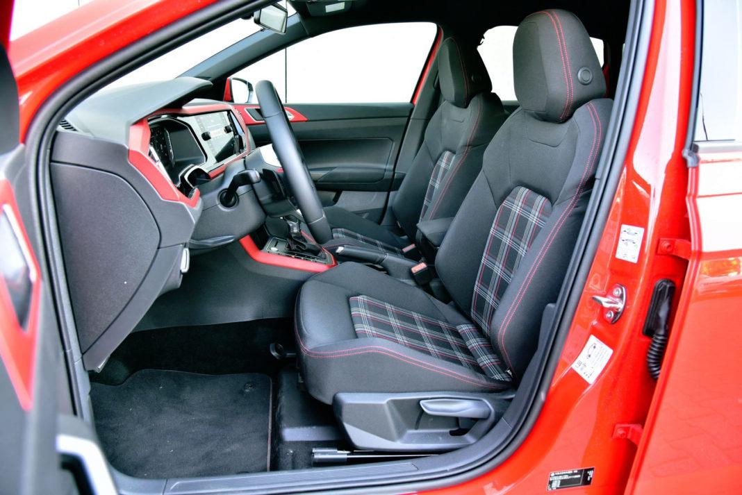 Volkswagen Polo GTI - fotel kierowcy