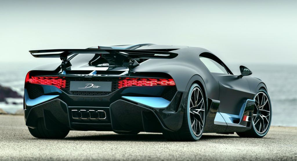 Bugatti Divo - tył