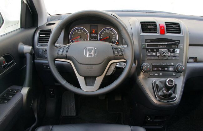 Honda CR-V III deska rozdzielcza