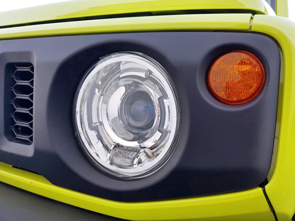Nowe Suzuki Jimny - światła