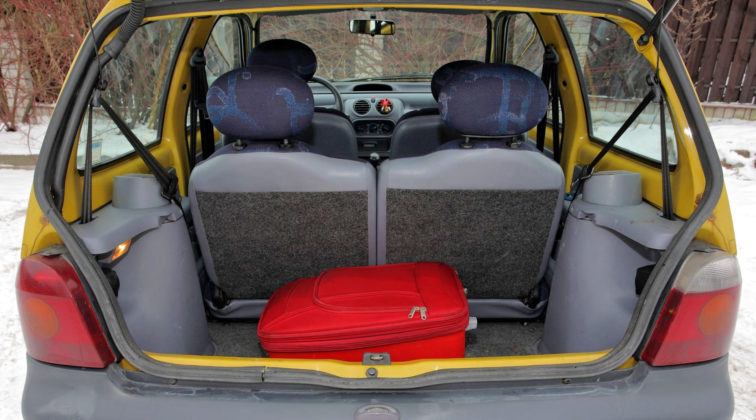Renault Twingo I - bagażnik