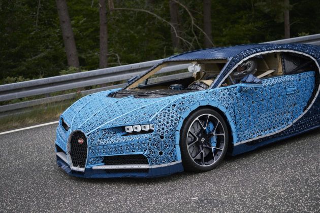 Bugatti Chiron z Lego - przód