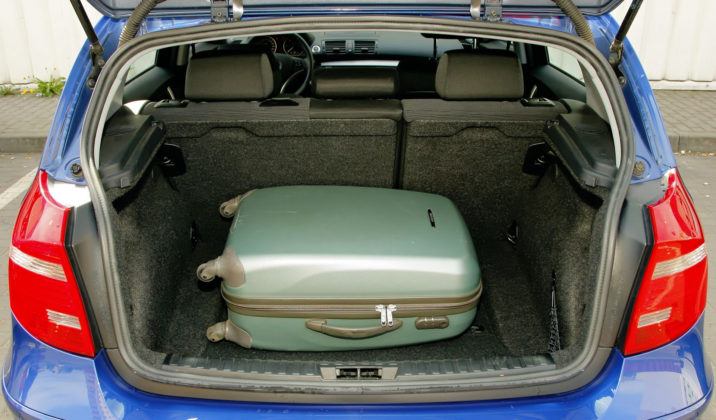 BMW serii 1 - bagażnik