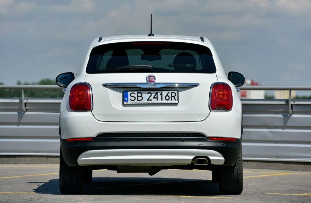 Fiat 500X - tył przed faceliftingiem