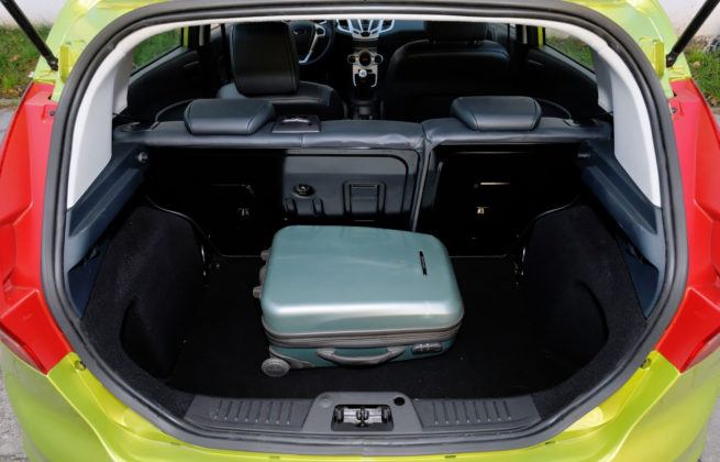 Ford Fiesta VII - bagażnik