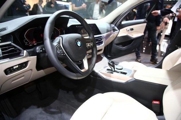 Nowe BMW 3 wnętrze