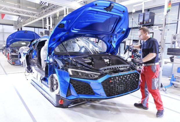 Audi R8 po liftingu (2019)