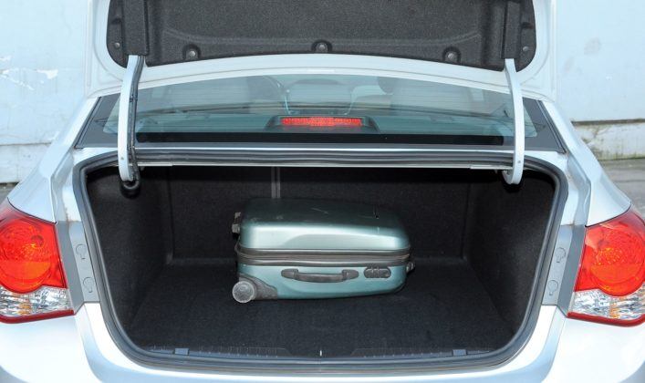 Chevrolet Cruze - bagażnik