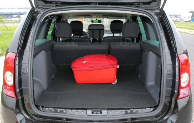 Dacia Duster - bagażnik