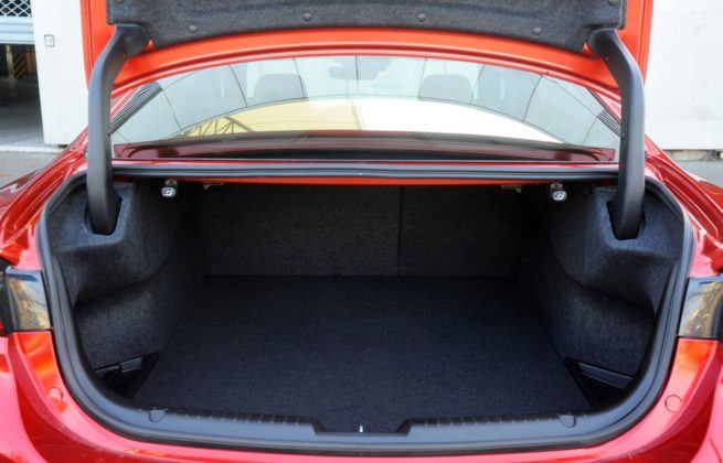 Mazda 6 - bagażnik