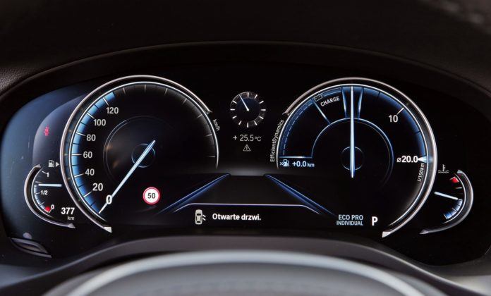 BMW X4 - zegary