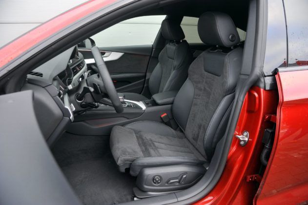 Audi A5 Sportback - fotel kierowcy