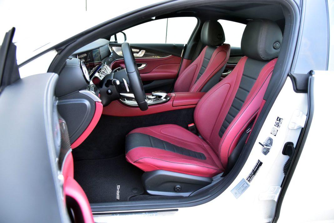 Mercedes CLS - fotel kierowcy
