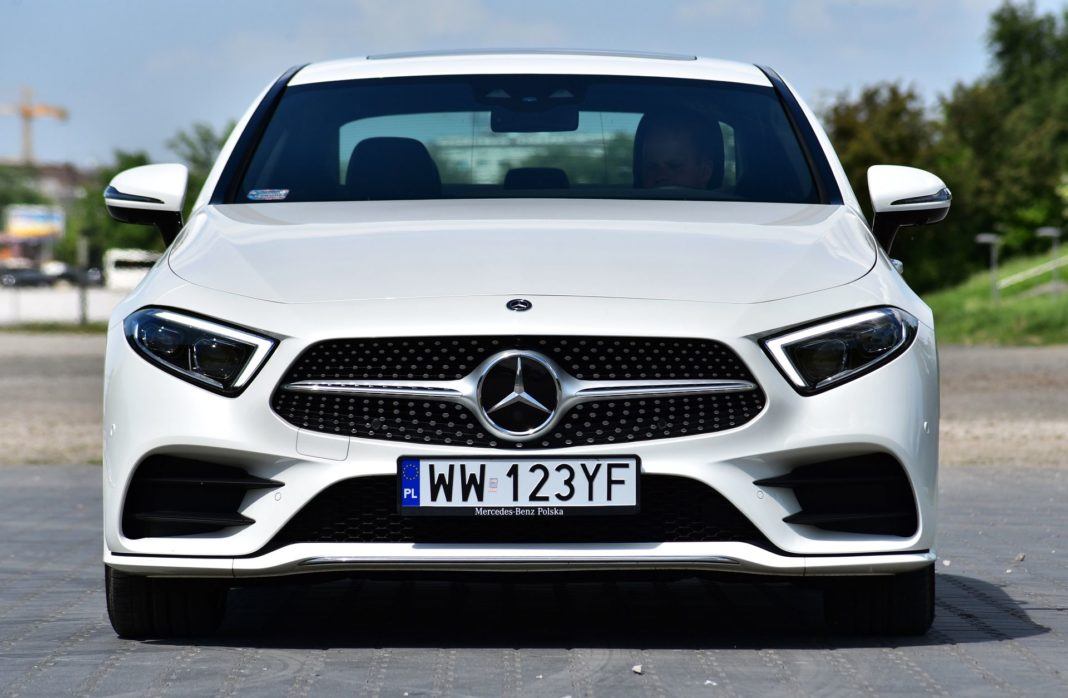 Mercedes CLS - przód