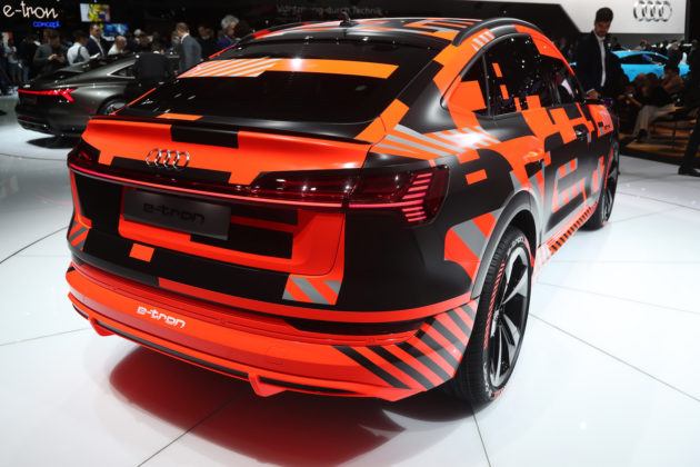 Audi e-tron Sportback prototyp (2019)