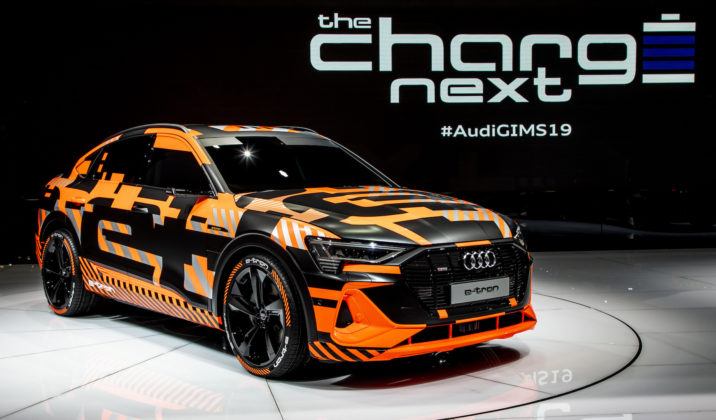 Audi e-tron Sportback prototyp (2019)