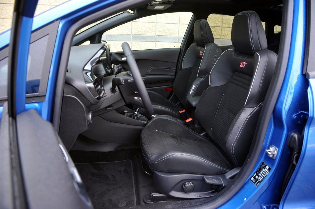 Ford Fiesta ST - fotel kierowcy
