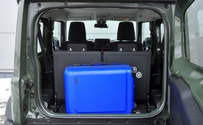 Suzuki Jimny - bagażnik