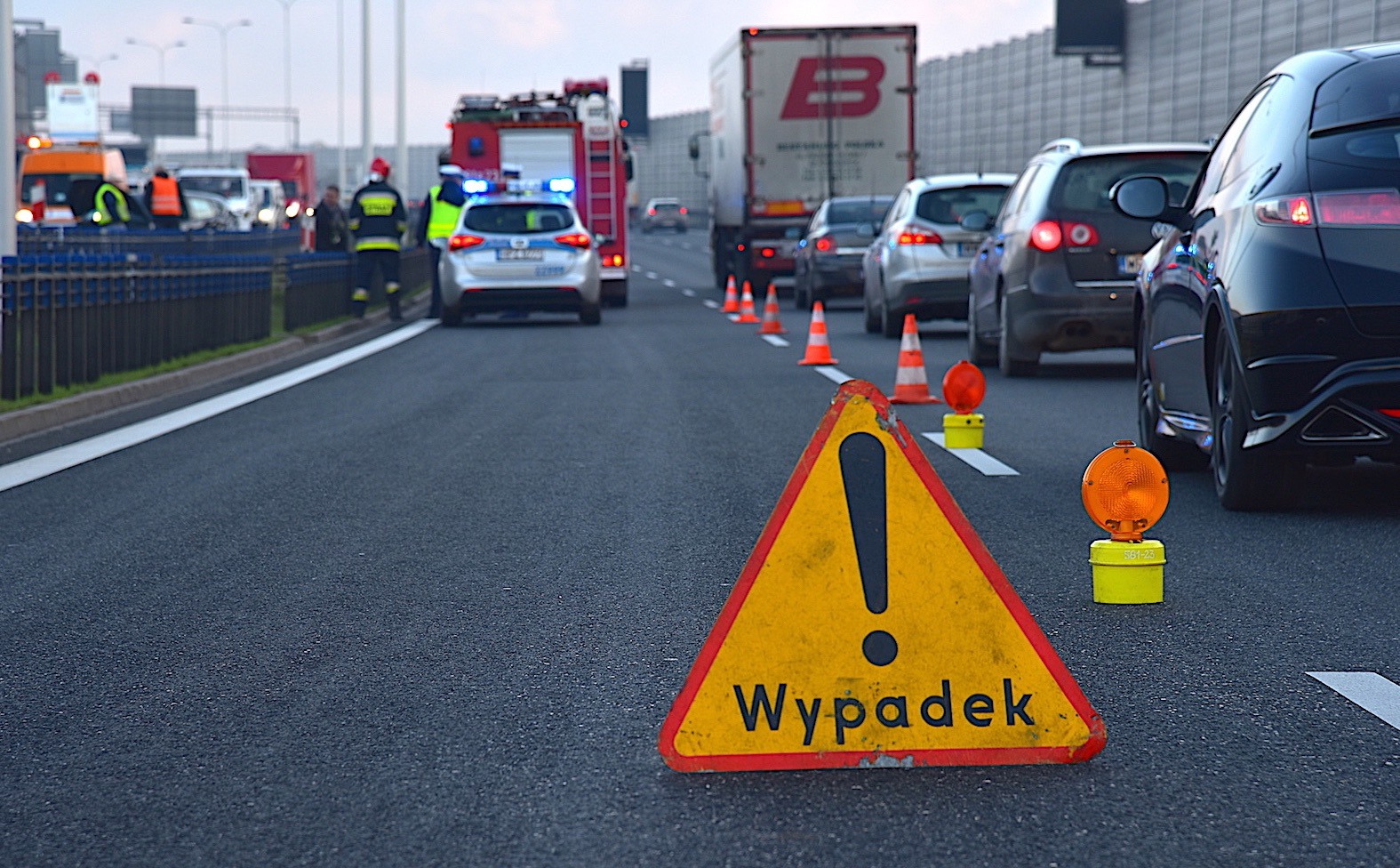 Wypadki na drogach w Polsce w 2018 r.