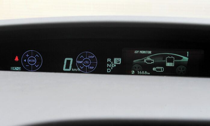 Toyota Prius III wskaźniki